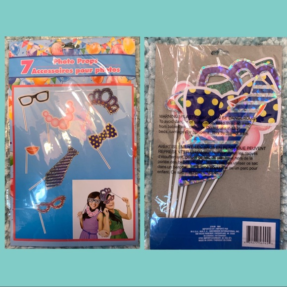 🎈 Happy 1st Birthday Party Photo Booth Props - Picture 6 of 10